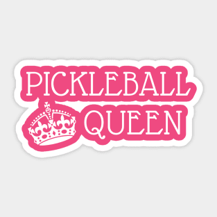 Pickleball Queen Sticker